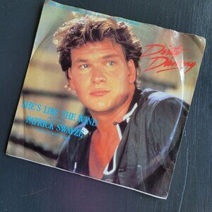 1987 Vinyl Album Dirty Dancing 45RPM Soundtrack "She's like the Wind" and "Stay"